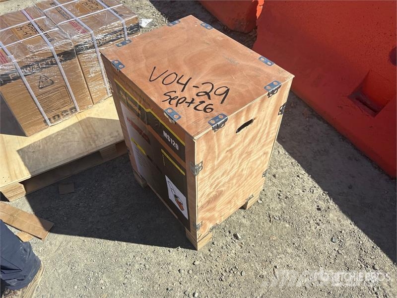 Powertek MS120 Vibratory Plate Compactor (Unused) Plate compactors
