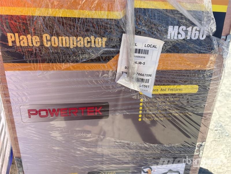 Powertek MS160 Vibratory Plate Compactor (Unused) Trilmachines
