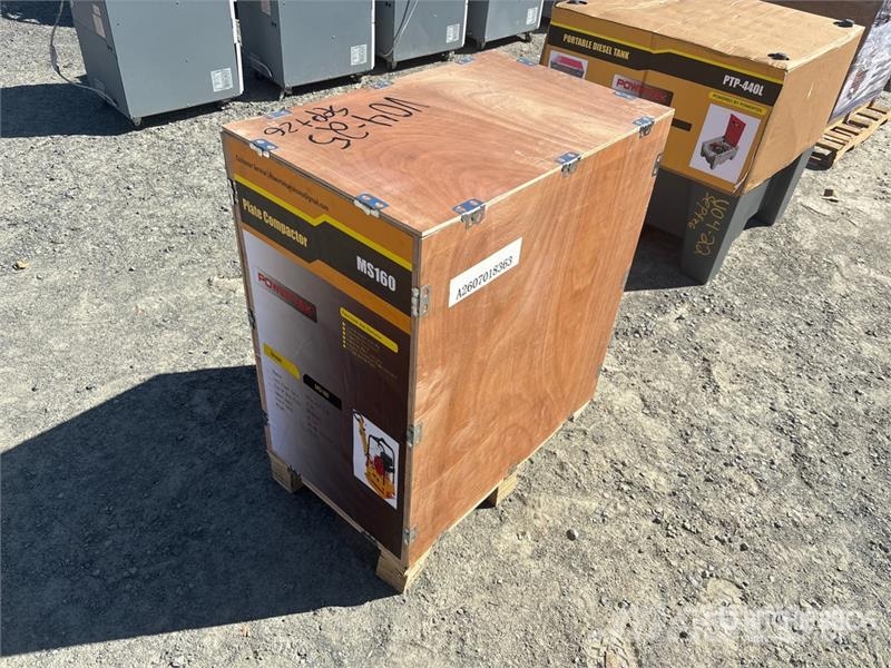 Powertek Ms160 Vibratory Plate Compactor Plate compactors