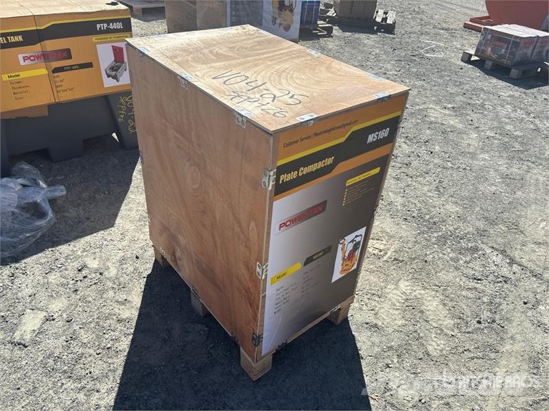 Powertek Ms160 Vibratory Plate Compactor Plate compactors