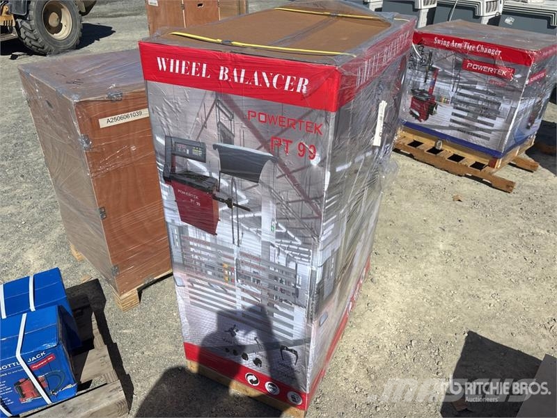 Powertek PT99 Wheel Balancer (Unused) Otros componentes
