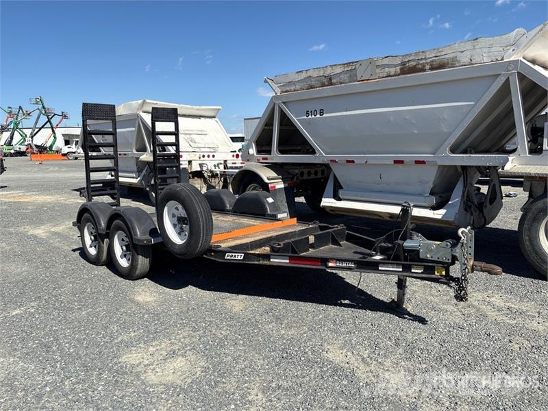Pratt CP0510 10 ft T/A Equipment Trailer Auto pārvadāšanas treileri