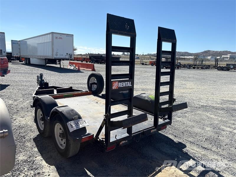 Pratt CP0510 10 ft T/A Equipment Trailer Auto pārvadāšanas treileri