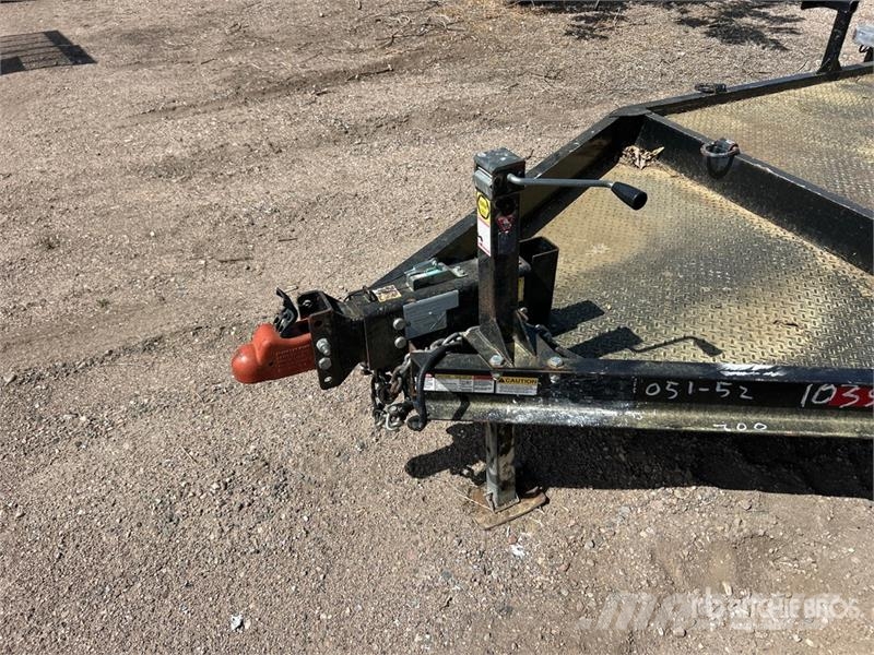 Pratt CP0614 14 ft T/A Equipment Trailer Biltransporter henger