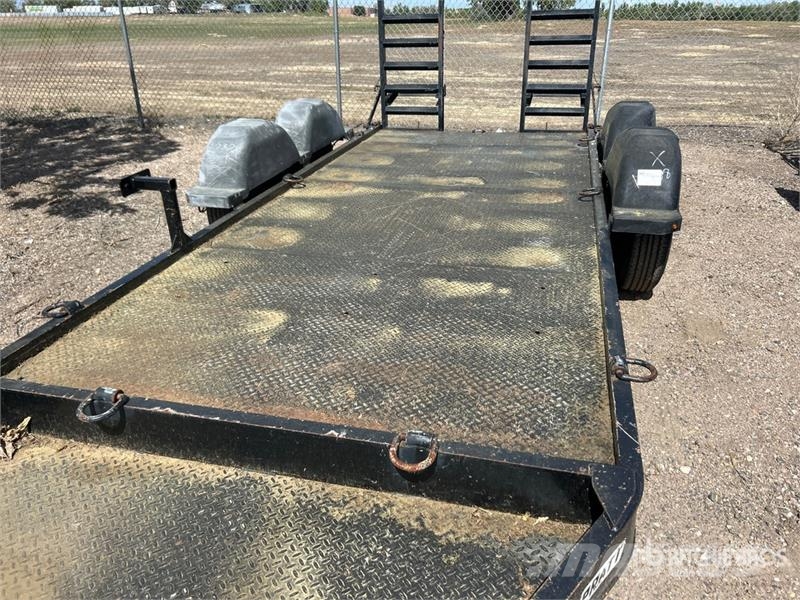 Pratt CP0614 14 ft T/A Equipment Trailer Biltransporter henger