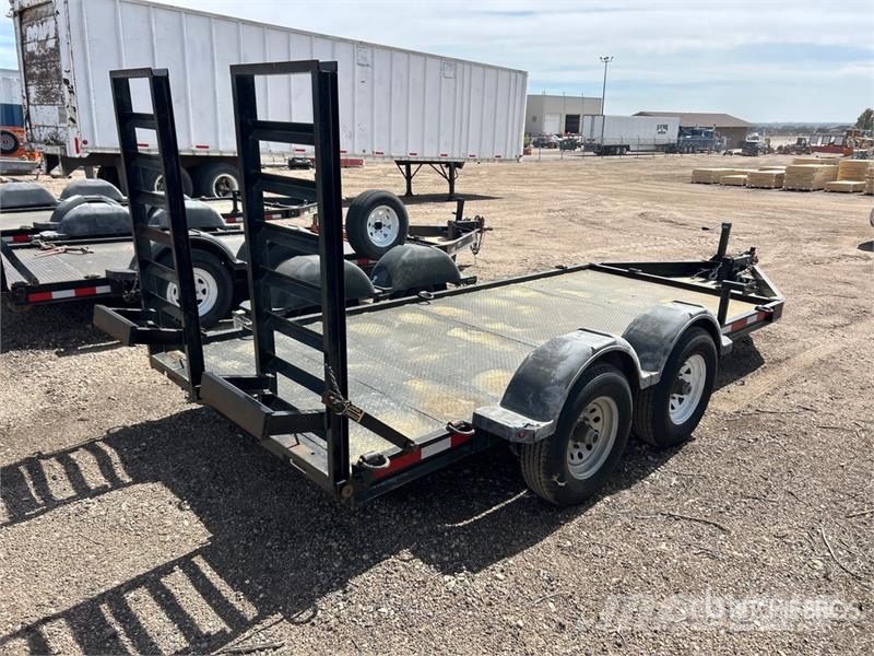 Pratt CP0614 14 ft T/A Equipment Trailer Biltransporter henger