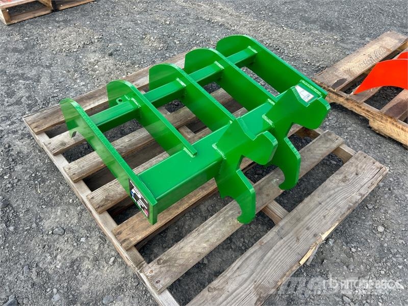 Precision Husky Fabrication 31 in Excavator Rake - Fits John Deere Kombine tirmiklar