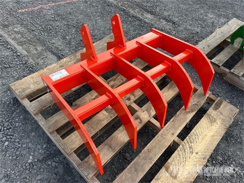 Precision Husky Fabrication 36 in Excavator Rake (Unused) テッダー・テッダーレーキ