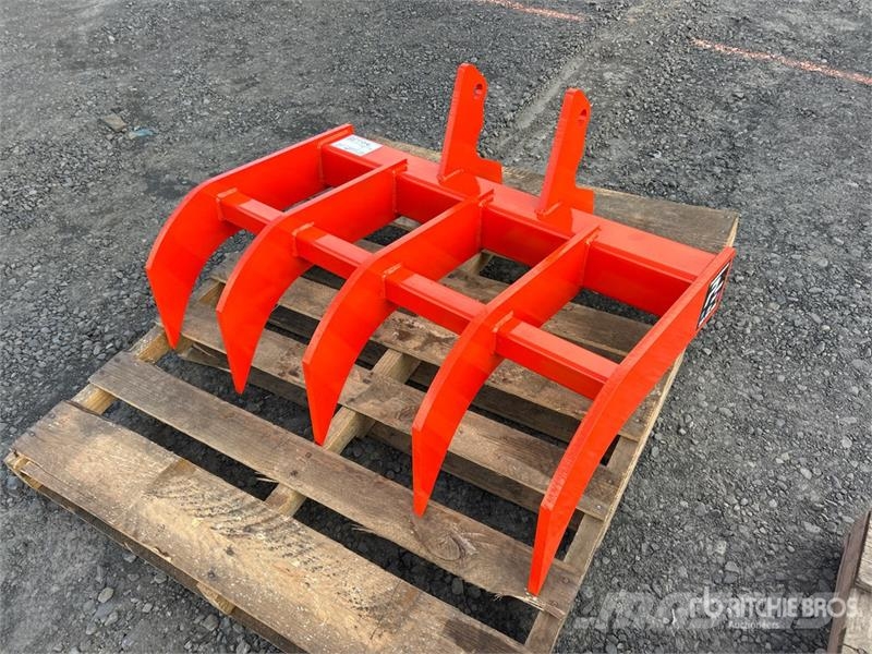 Precision Husky Fabrication 36 in Excavator Rake (Unused) テッダー・テッダーレーキ