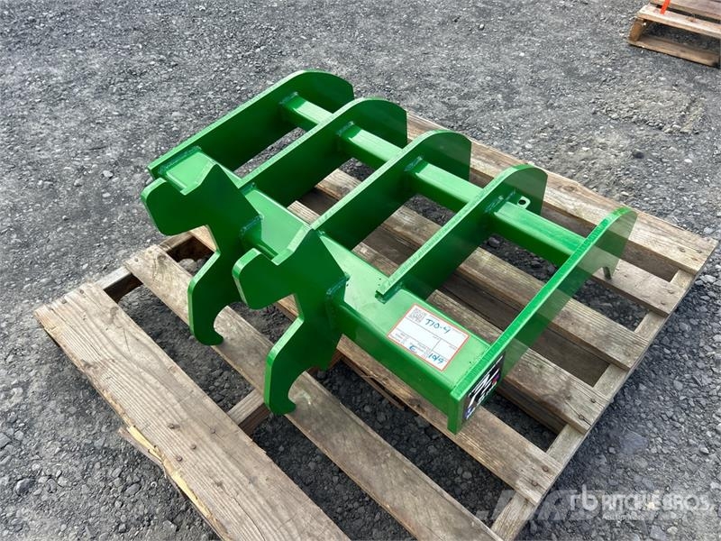 Precision Husky Fabrication 31 in Excavator Rake - Fits John Deere Kombine tirmiklar