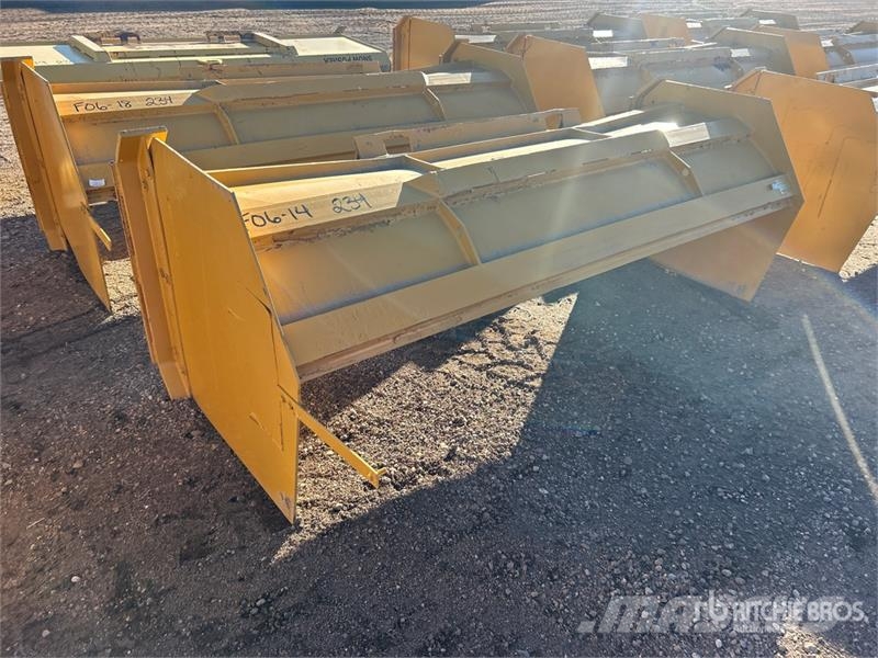 Pro-tech SP08S 96 in Skid Steer Snow Pusher 제설 블레이드 및 제설기