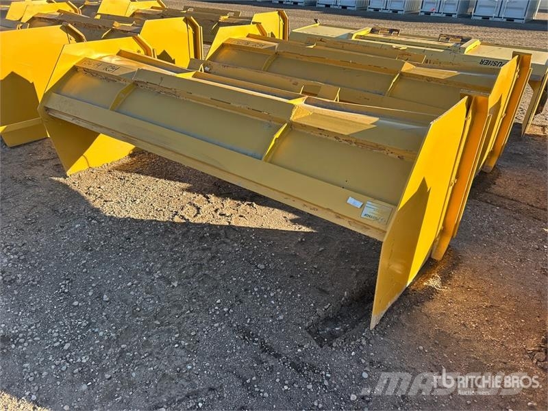 Pro-tech SP08S 96 in Skid Steer Snow Pusher 제설 블레이드 및 제설기