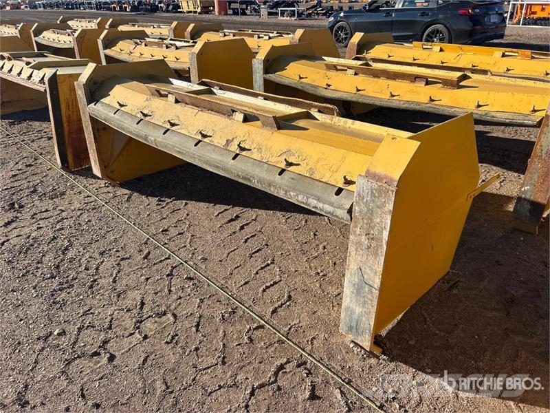 Pro-tech SP08S 96 in Skid Steer Snow Pusher 제설 블레이드 및 제설기