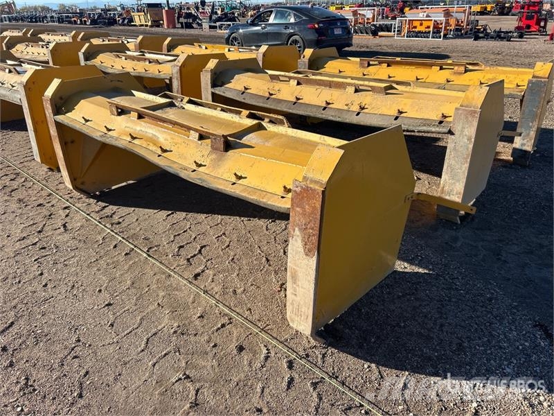 Pro-tech SP08S 96 in Skid Steer Snow Pusher 제설 블레이드 및 제설기