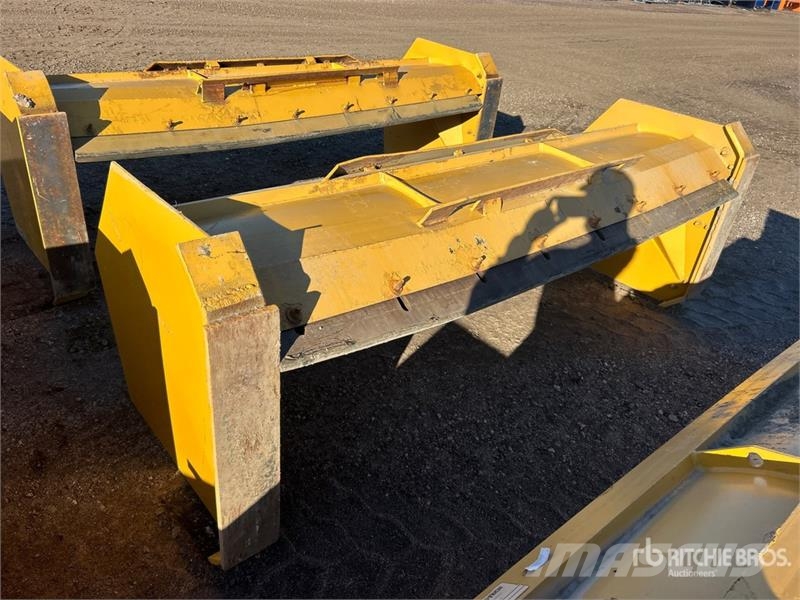 Pro-tech SP08S 96 in Skid Steer Snow Pusher 제설 블레이드 및 제설기