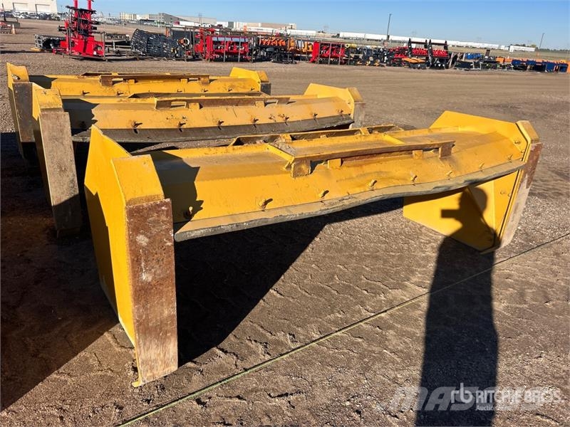 Pro-tech SP08S 96 in Skid Steer Snow Pusher 제설 블레이드 및 제설기