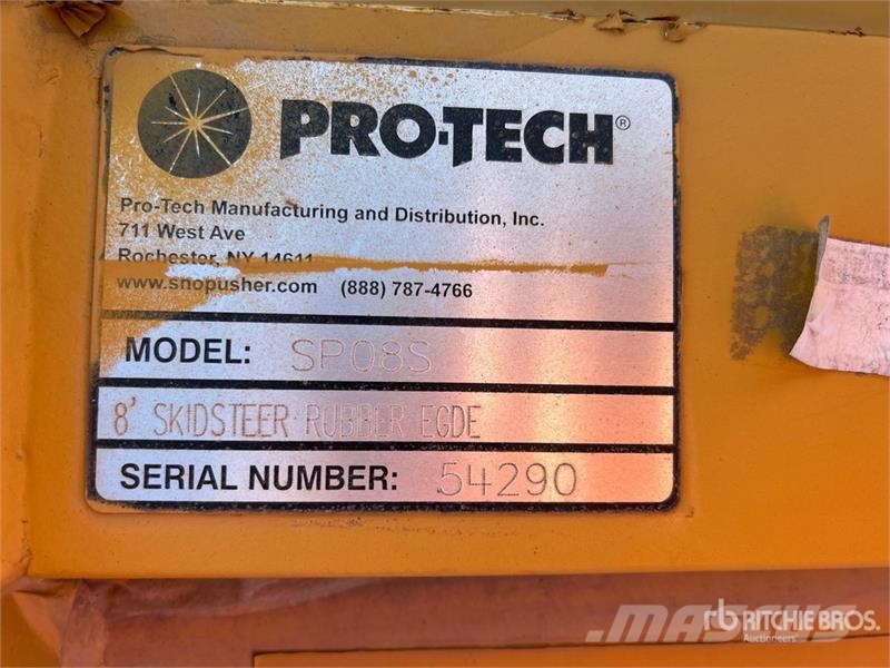 Pro-tech SP08S 96 in Skid Steer Snow Pusher Snežne daske i plugovi