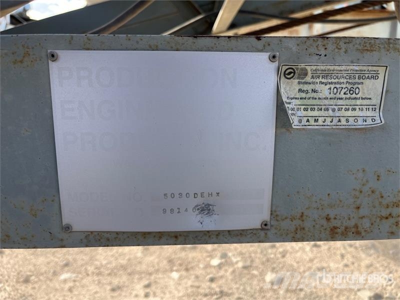 Production Engineered Products 5030DEHX Portable S Screeners