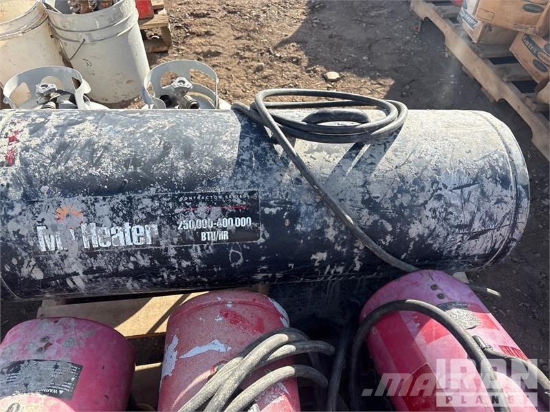 Propane heaters, 5 propane tanks Muud põllumajandusmasinad