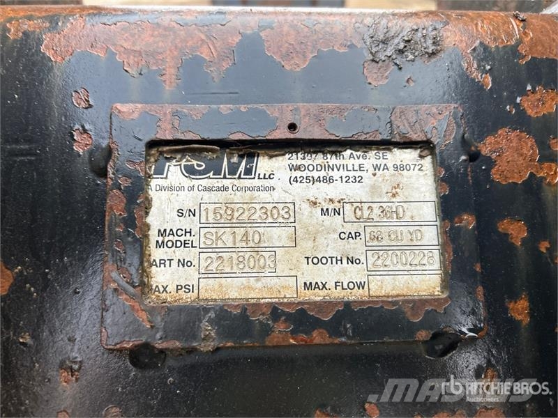 PSM 36 in 0.68 cyd Digging Excavator Bucket Buckets
