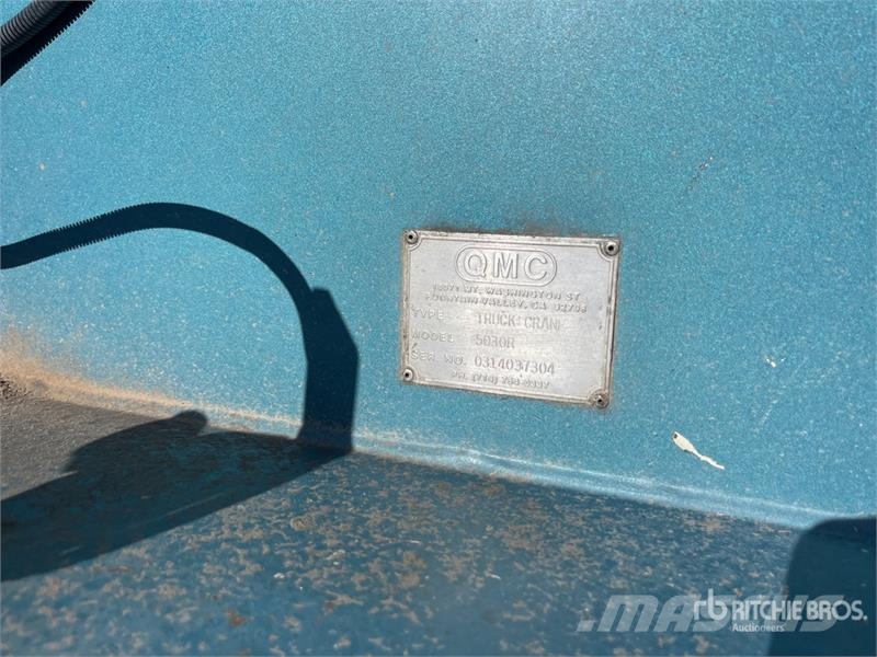 QMC 5030R Truck Mounted Boom Otros componentes