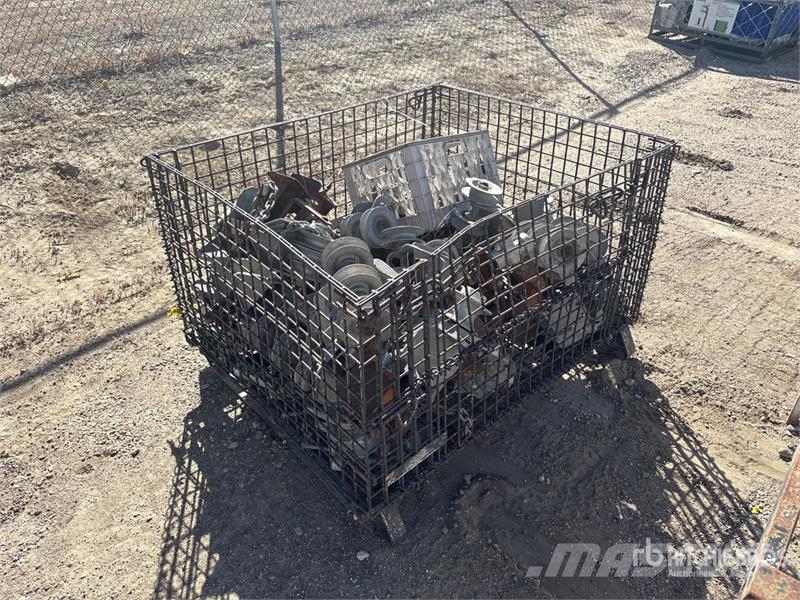  Quantity of (1) Crates of Powerline Pullies مكونات أخرى
