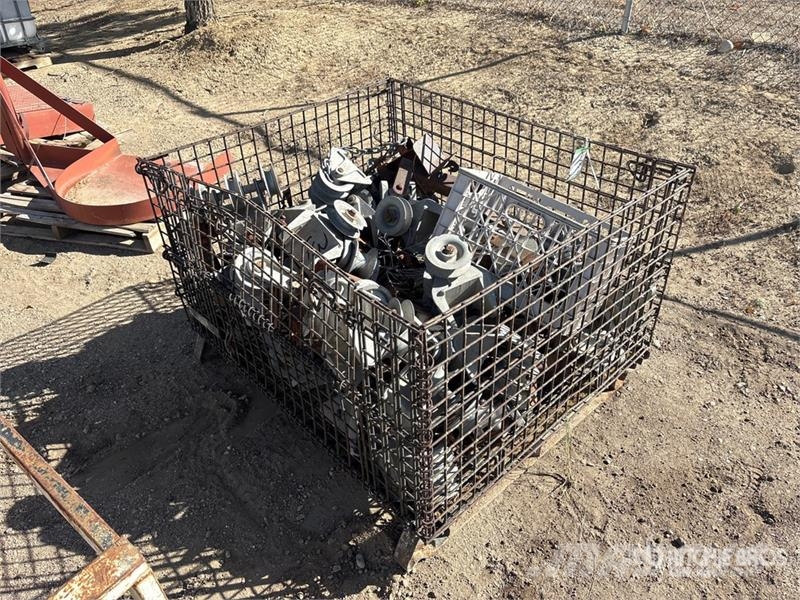  Quantity of (1) Crates of Powerline Pullies مكونات أخرى