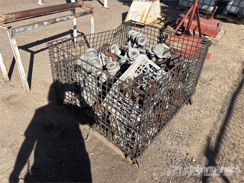  Quantity of (1) Crates of Powerline Pullies مكونات أخرى