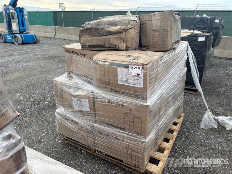  Quantity of (1) Pallets of Parker-Hannifin Bag Fil مكونات أخرى