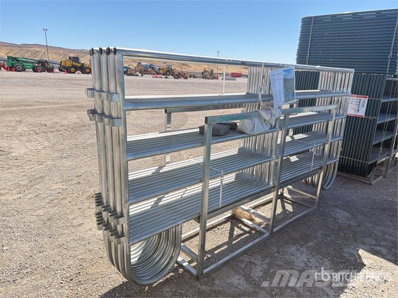 Quantity of (10) 10 ft x 5 ft Corral Livestock Pan Weitere Viehgeräte