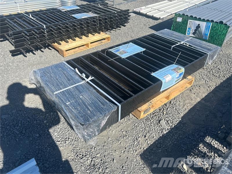 Quantity of (10) 7 ft 10 in x 3 ft 3 in Galvanized Fencing equipment
