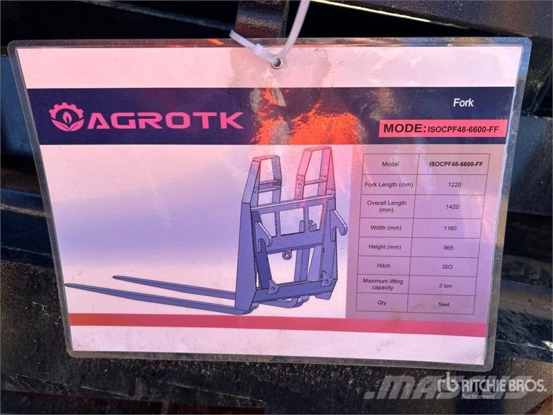  Quantity of (10) AGROTK ISOCPF48-6600-FF 48 in Tel Fourche