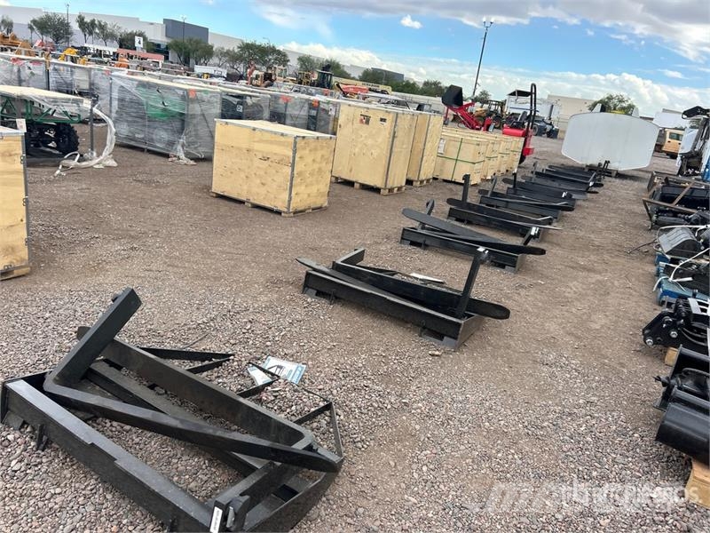 Quantity of (10) Mower King SAII100 48 in Skid St 叉子