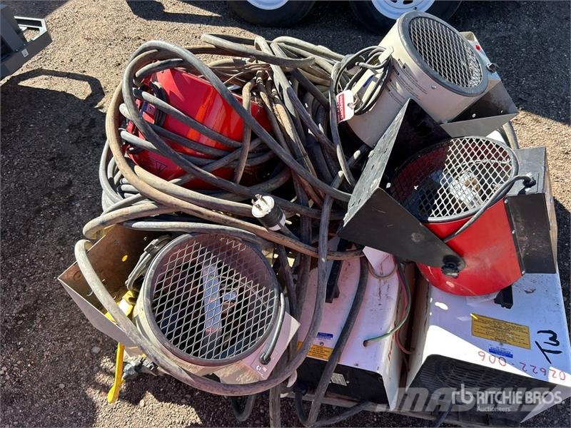 Quantity of (10) Space Heater Ogrevalna in odtajevalna oprema