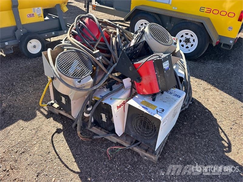 Quantity of (10) Space Heater Ogrevalna in odtajevalna oprema