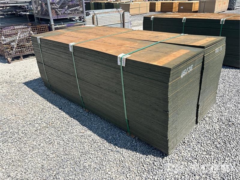 Quantity of (100) 3/4" 2x8 MDO G1S With Smooth Ove Other components
