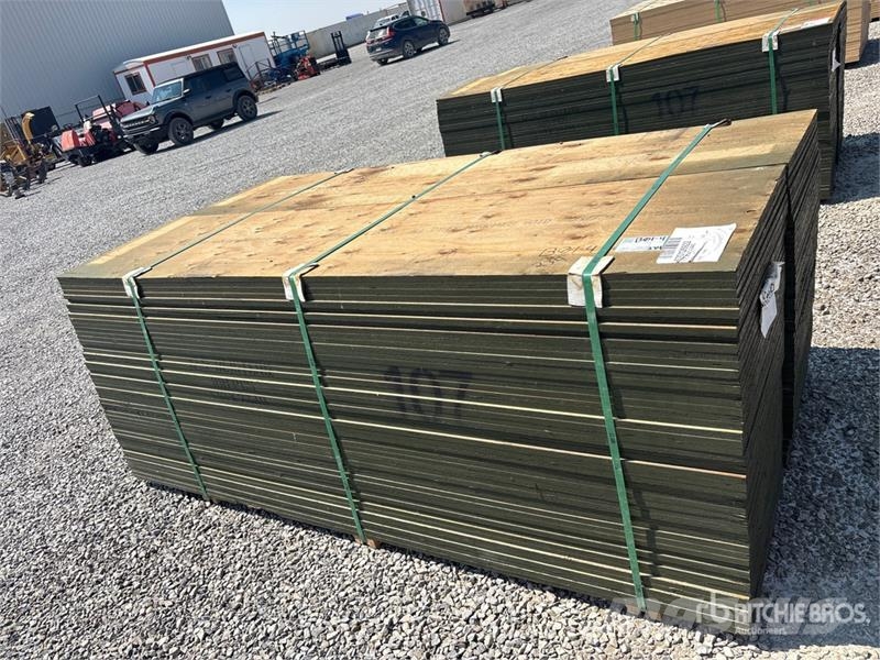 Quantity of (100) 3/4" 2x8 MDO G1S With Smooth Ove Other components
