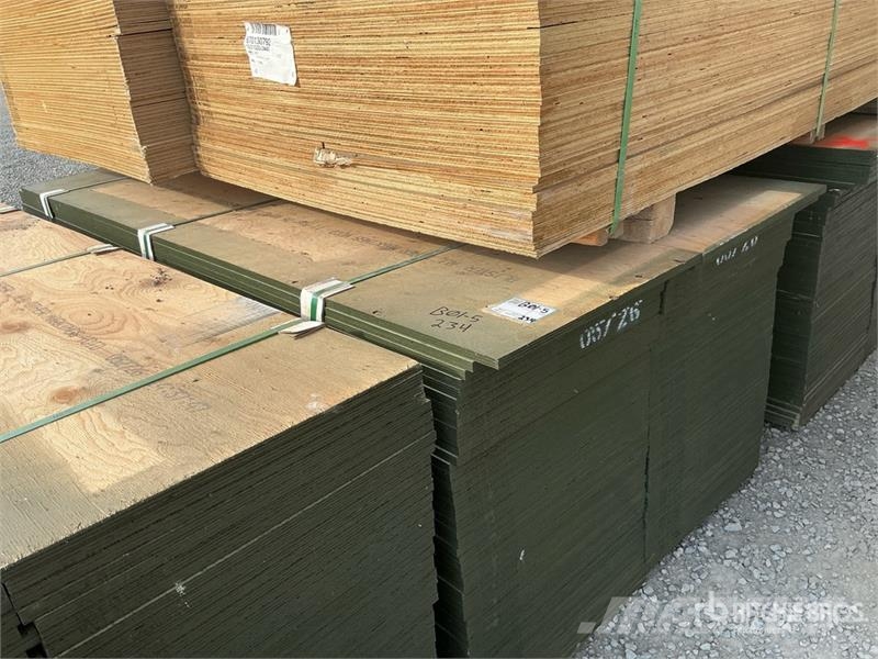Quantity of (100) 3/4" 2x8 MDO G1S With Smooth Ove Other components
