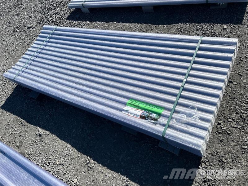 Quantity of (100) 8 ft x 3 ft Polycarbonate Roof P Verricelli, paranchi e sollevatori per materiali