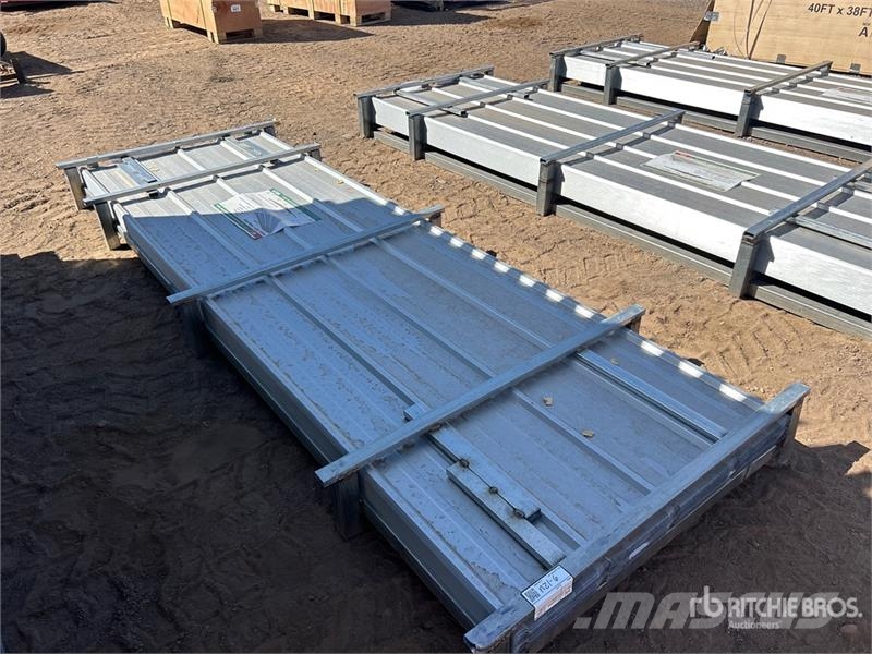 Quantity of (100) KJ K0311 35 in x 10 ft Galvalum 吊車起重機、絞車吊貨機和物料升降機