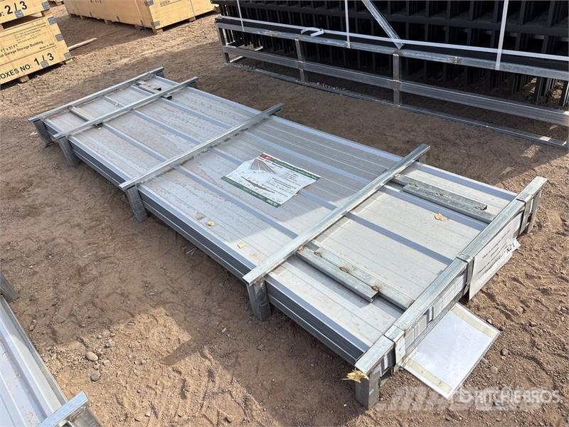  Quantity of (100)  KJ K0311 Galvalume Corrugated S Vintsid, telfrid ja materjaliliftid