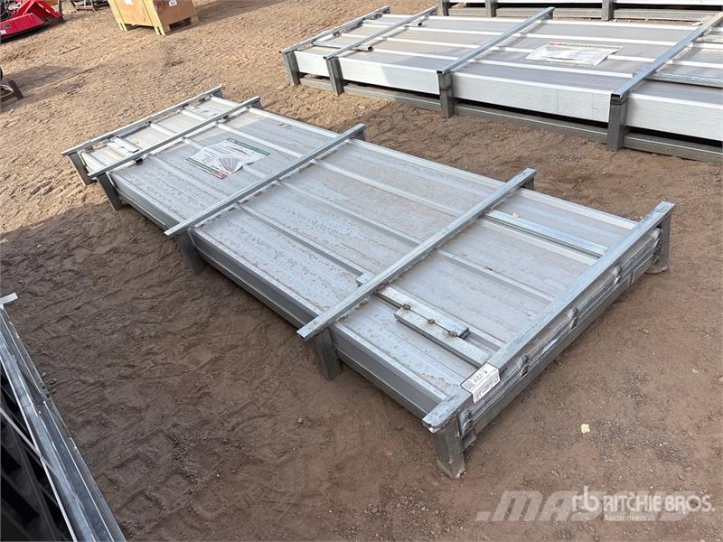  Quantity of (100)  KJ K0311 Galvalume Corrugated S Vintsid, telfrid ja materjaliliftid