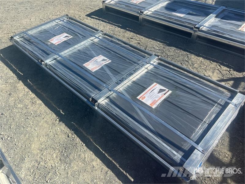  Quantity of (100)  STARVOX S3048F Galvalume Corrug Dış cephe asansörleri