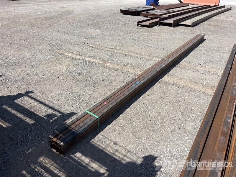  Quantity of (12) 20 ft x 2 in Square Steel Tubing Építőipar - Egyebek