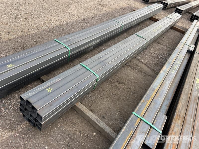 Quantity of (12) Kit Containers STEEL Pipe Zavlažovací systémy