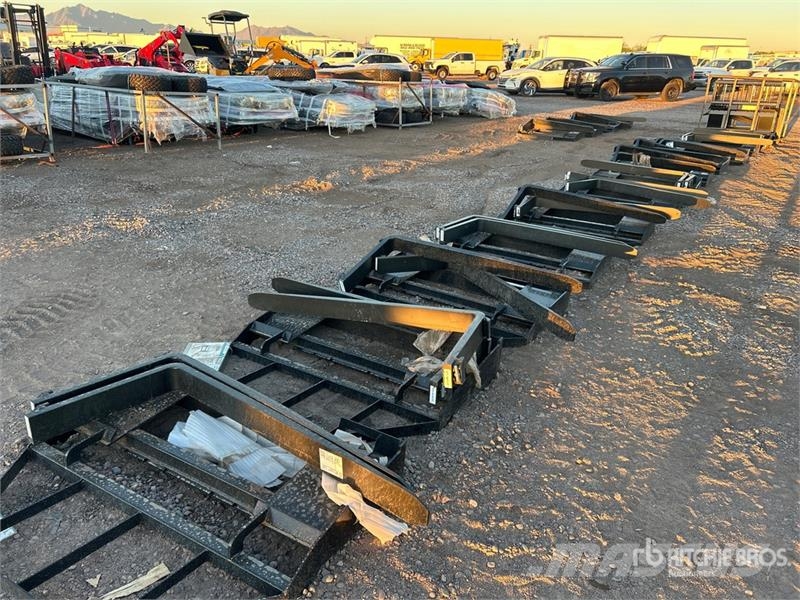 Quantity of (12) Mower King SA 48 in Skid Steer F 지게차