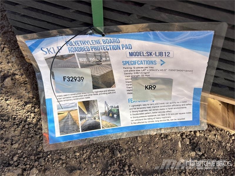 Quantity of (12) SKLP SK-LJB12 8 Ft. x 4 Ft. Road Outros componentes