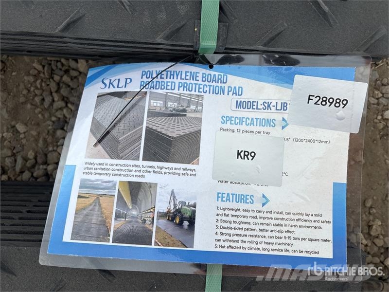  Quantity of (12)  SKLP SK-LJB12 94 in x 47 in Poly Ostale kargo komponente