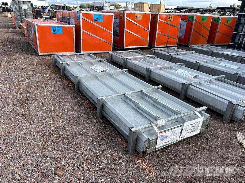 Quantity of (150)  KJ K084 Galvalume Corrugated St Verricelli, paranchi e sollevatori per materiali