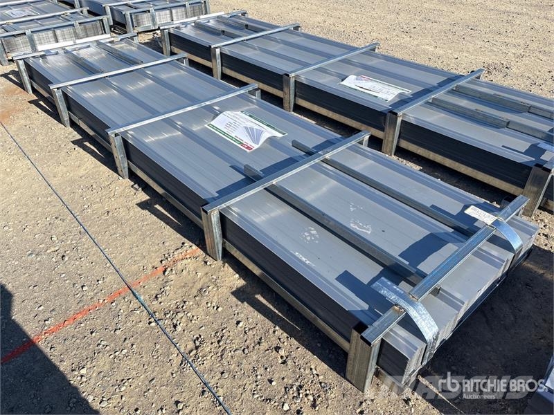  Quantity of (150)  KJ K084 Galvalume Corrugated St 吊车起重机、绞车吊货机和物料升降机